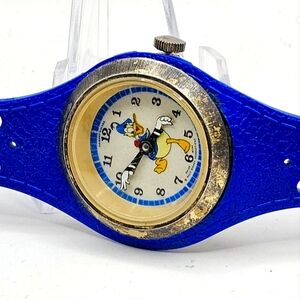 Rare 1969 Phinney Walker Donald Duck Children's Wristwatch Original Band